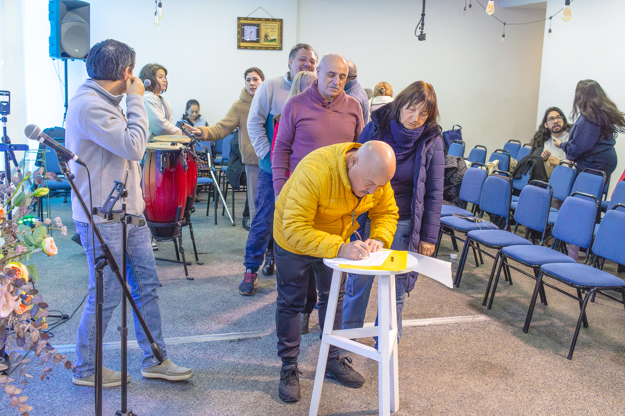 Momento de oración por el nuevo Directorio